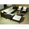 New style outdoor garden rattan sofa set with cushion covers